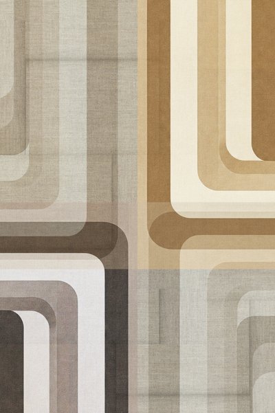 Retro Geometrische Schichten von cartissi
