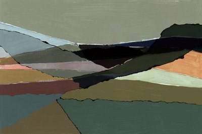 Gelassenheit in geschichteter Landschaft von cartissi