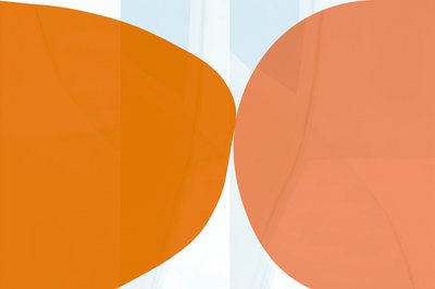Sanfte Orange Formen von cartissi