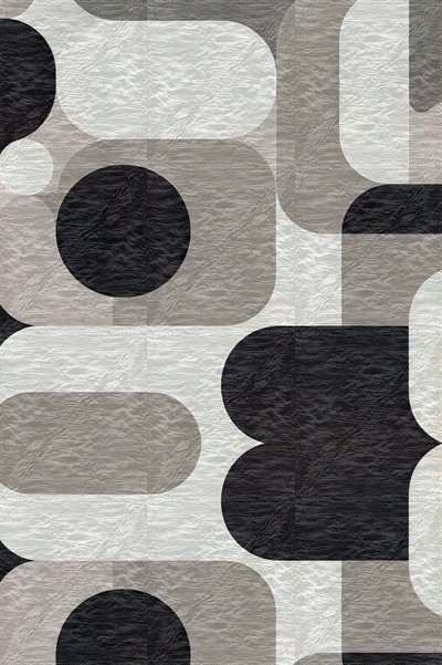 Strukturiertes Mid-Century-Muster von cartissi