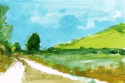 Verschlungener Landweg von cartissi