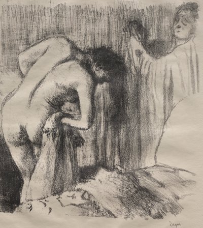 Nach dem Bad III von imitator of Antoine Louis Barye