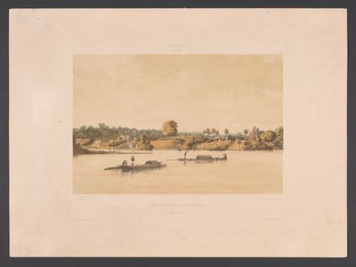 Wasserkante und Reede in Paramaribo (Gezigten aus Neerland