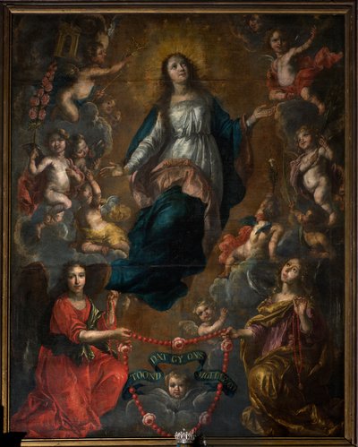 Pfarrkirche (Parochiekerk Sint-Joris). Innenansicht. Mariä Himmelfahrt. Nicolas de Liemaeckere. 1640. von or Liemaecker Nicolaas de Liemakere