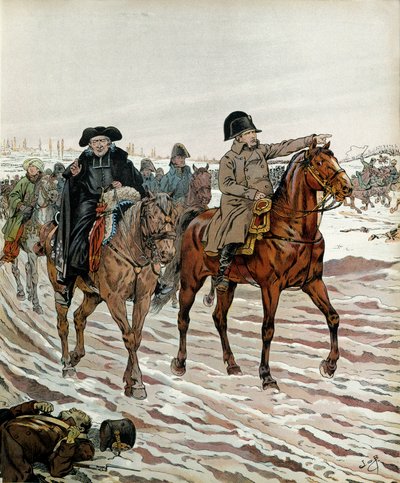 Während der französischen Kampagne, nach der Schlacht von Brienne am 29. Januar von pseudonym for Onfray de Breville Jacques Job