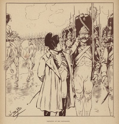 Napoleon und seine Grenadiere von pseudonym for Onfray de Breville Jacques Job