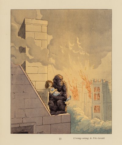 Der Orang-Utan von Fitzgerald von pseudonym for Onfray de Breville Jacques Job