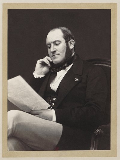 Baron Georges-Eugène Haussmann (1809-1891), Präfekt von Paris, Urbanist des Paris von Napoleon III von stitch and restoration by Jebulon UnknownUnknown . Upload