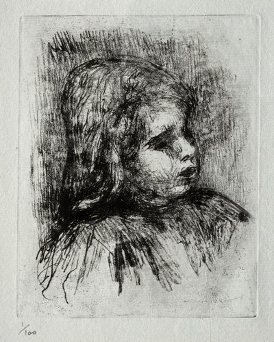 Claude Renoir, drei Viertel nach rechts von workshop of Peter Vischer