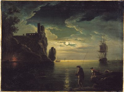 Evening Seascape von Claude Joseph Vernet