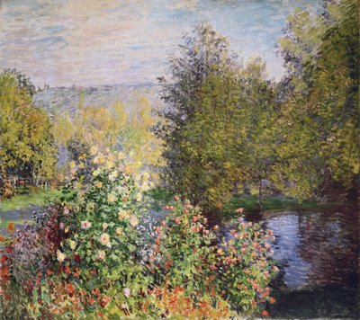 Eine Ecke des Gartens bei Montgeron, 1876-7 von Claude Monet