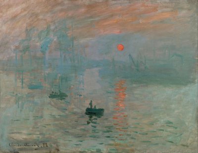 Eindruck, Sonnenaufgang von Claude Monet