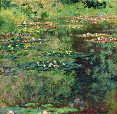 Der Wasserlilienteich, 1904 von Claude Monet