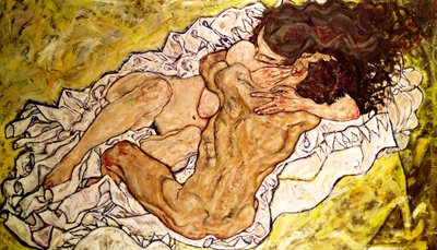 The Embrace 1917 von Egon Schiele