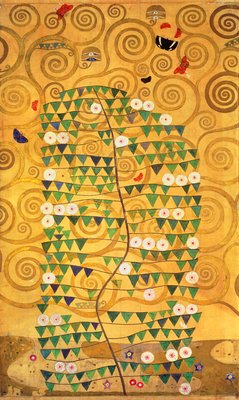 Baum des Lebens (Stoclet Fries) von Gustav Klimt