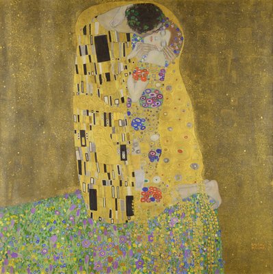 Der Kuss, 1907-08 von Gustav Klimt