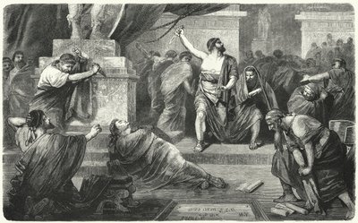 Brutus über den Leichnam von Julius Cäsar, 44 v (#667752)