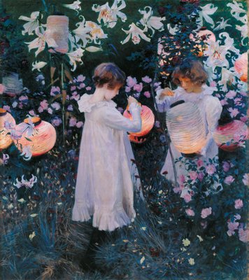 Nelke, Lilie, Lilie, Rose von John Singer Sargent