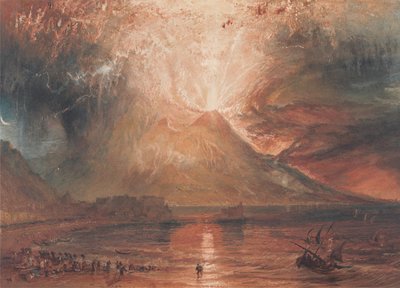 Vesuv in Eruption von Joseph Mallord William Turner
