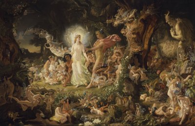 Der Streit von Oberon und Titania von Joseph Noel Paton