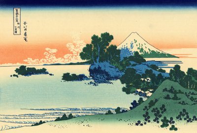 Shichiri Strand in der Sagami Provinz von Katsushika Hokusai