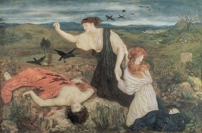 Antigone von Antigone von Sophokles von Marie Spartali Stillman