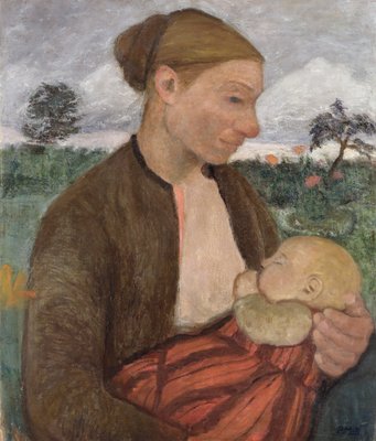 Mutter und Kind von Paula Modersohn Becker