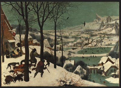 Jäger im Schnee von Pieter Bruegel the Elder