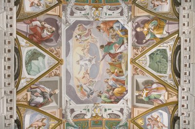 Gewölbe mit Fresken von Pietro Sorri Kunstdruck kaufen