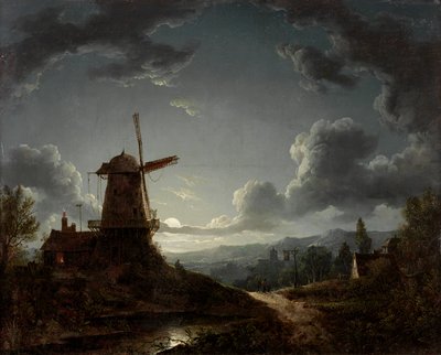 Landschaft bei Mondschein von Sebastian Pether