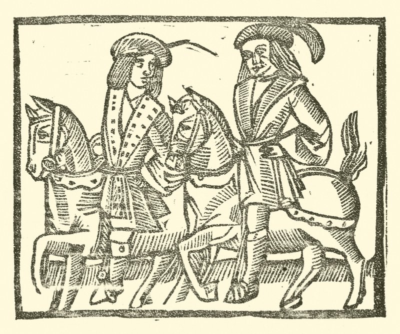 Illustration für The Roxburghe Ballads von (after) English School