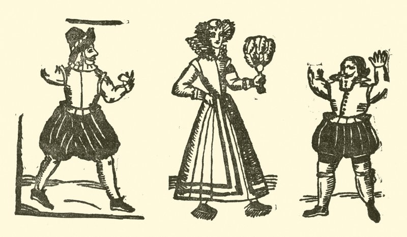 Illustration für The Roxburghe Ballads von (after) English School