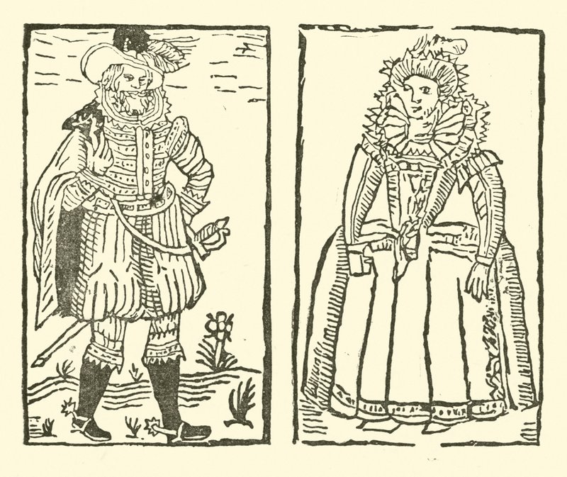 Illustration für The Roxburghe Ballads von (after) English School