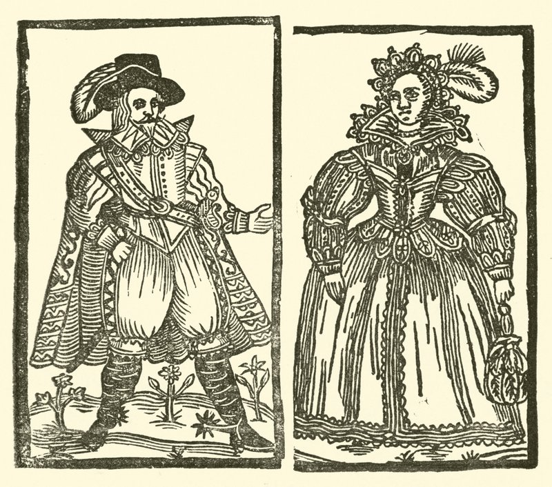 Illustration für The Roxburghe Ballads von (after) English School