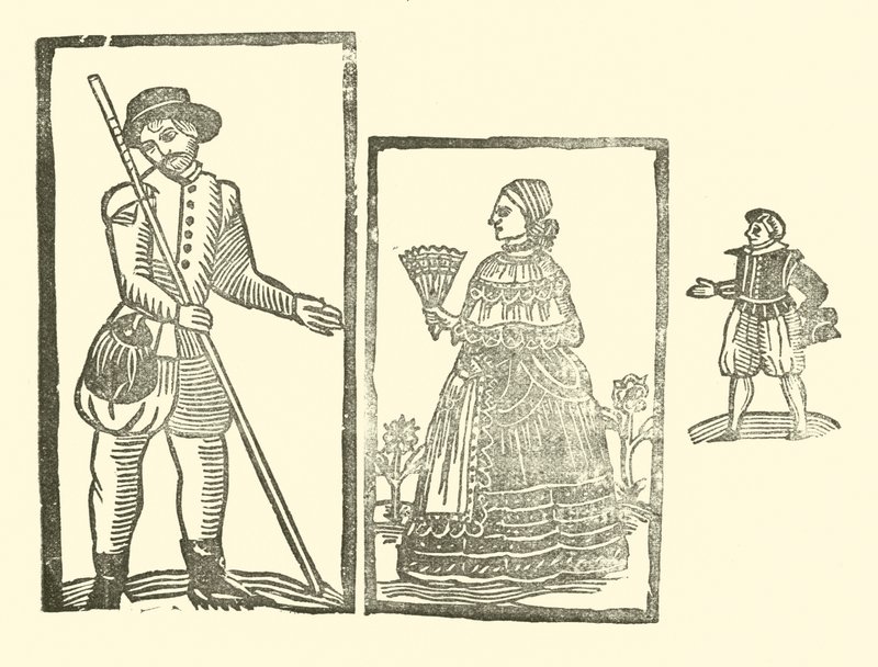 Illustration für The Roxburghe Ballads von (after) English School