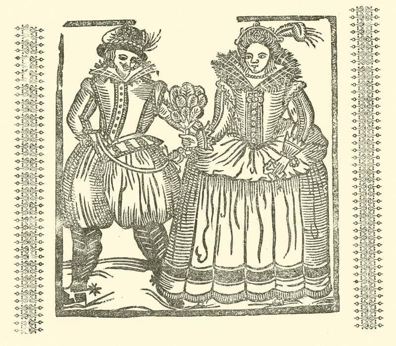 Illustration für The Roxburghe Ballads von (after) English School