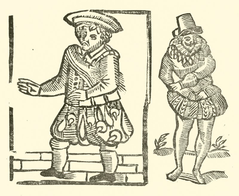 Illustration für The Roxburghe Ballads (Holzschnitt) von (after) English School
