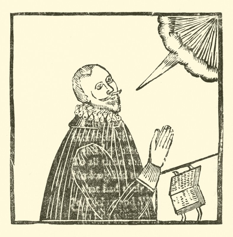 Illustration für The Roxburghe Ballads (Holzschnitt) von (after) English School