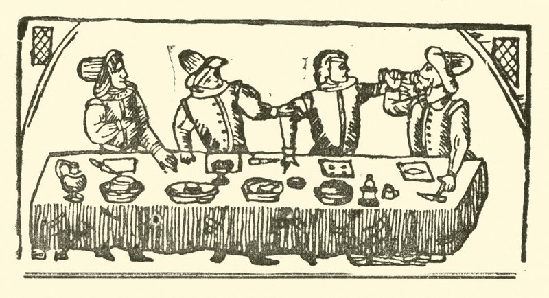 Illustration für The Roxburghe Ballads von (after) English School