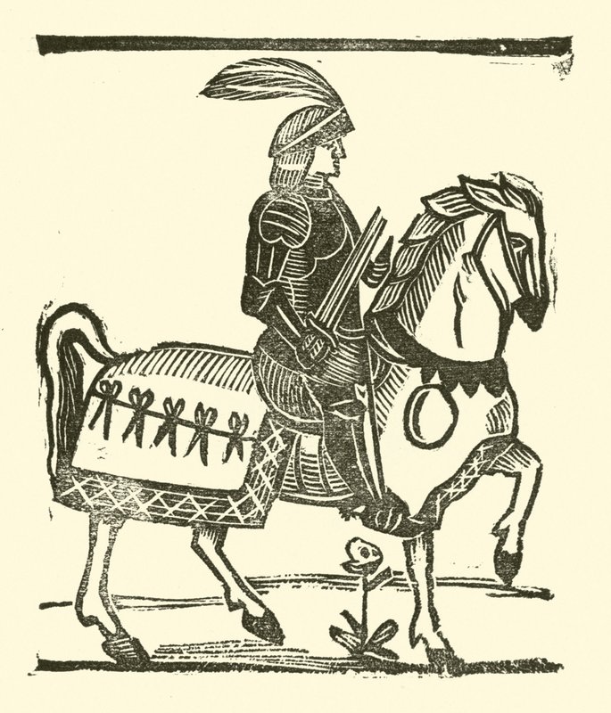 Illustration für The Roxburghe Ballads von (after) English School