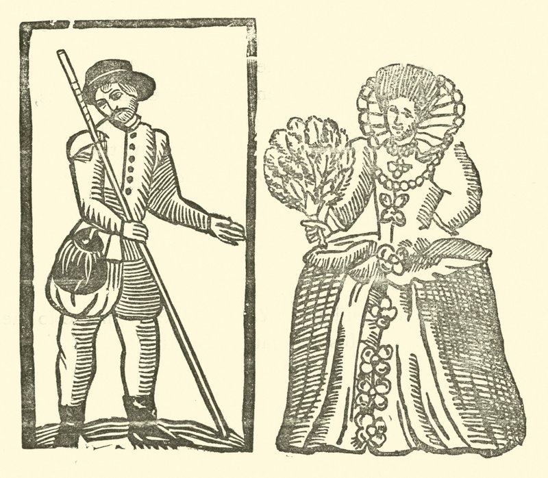 Illustration für The Roxburghe Ballads von (after) English School