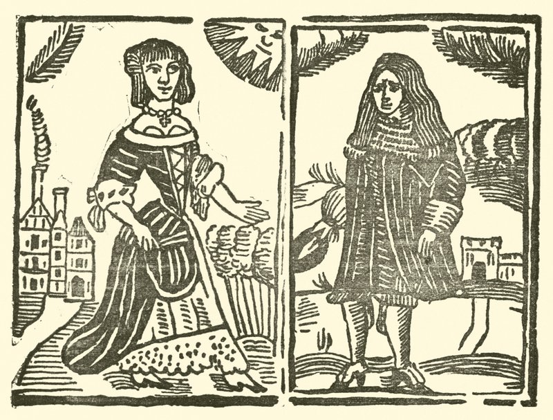 Illustration für The Roxburghe Ballads von (after) English School