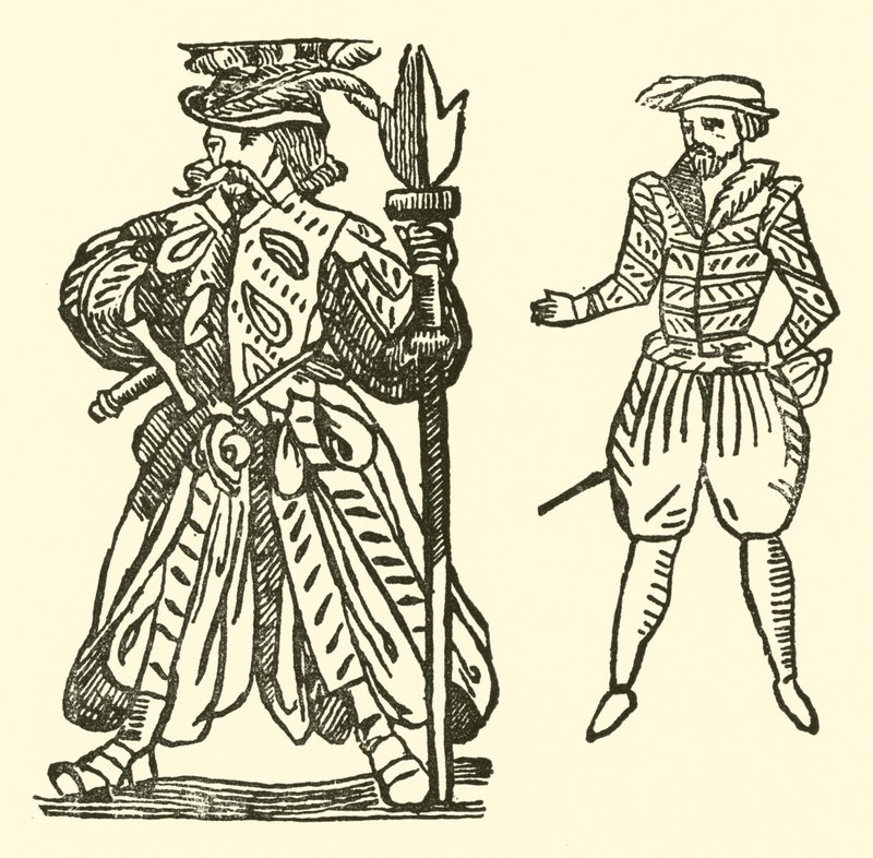 Illustration für The Roxburghe Ballads von (after) English School