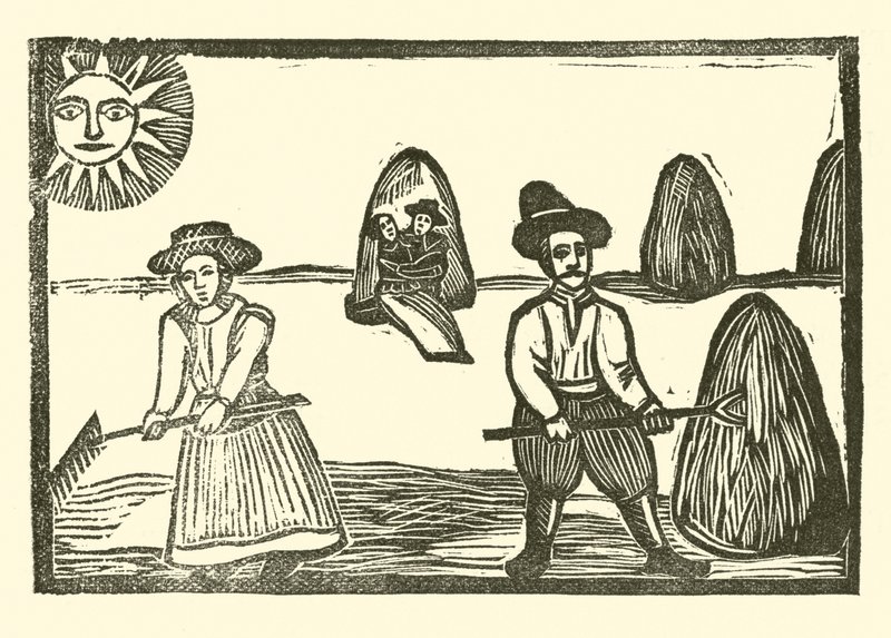Illustration für The Roxburghe Ballads von (after) English School