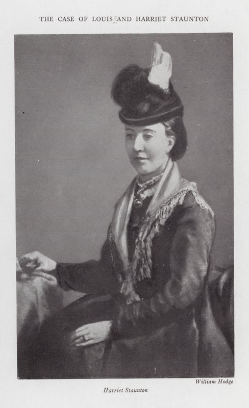 Der Fall von Louis und Harriet Staunton von (after) English photographer