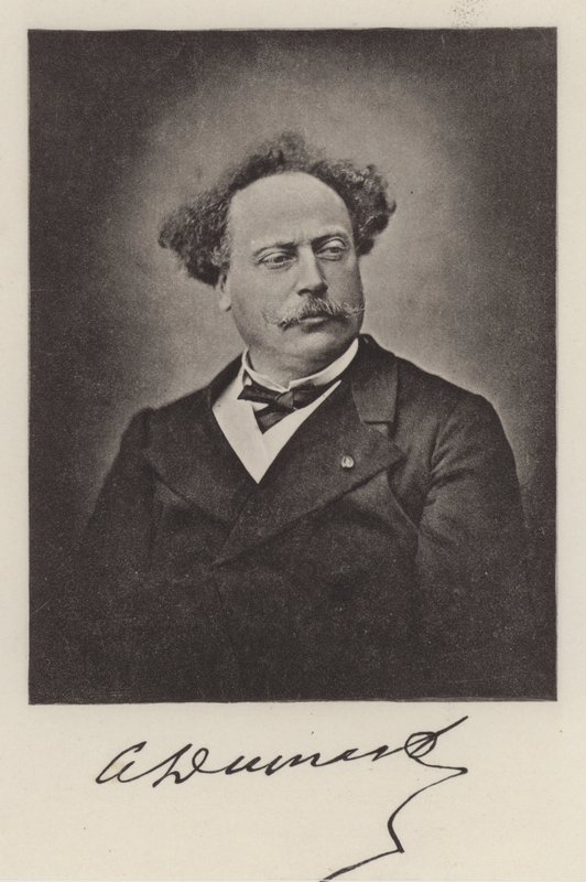 Alexandre Dumas der Jüngere, französischer Romanautor von (after) French Photographer