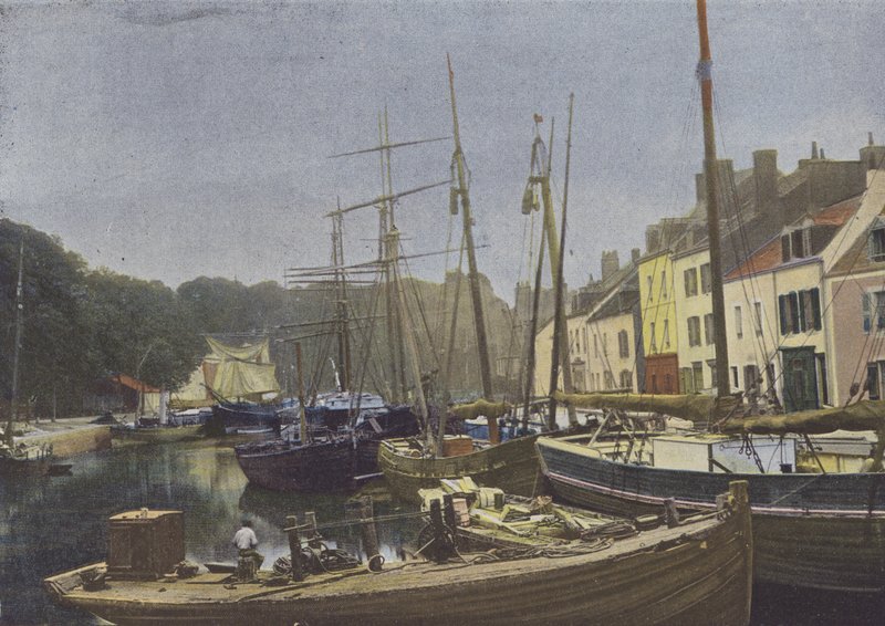Belle-Île-en-Mer, Hafen von Palais von (after) French Photographer