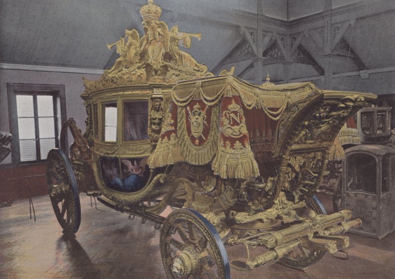 Voiture du sacre de Charles X von (after) French Photographer