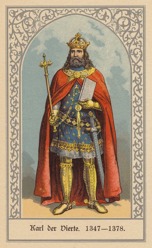 Karl IV., König von Böhmen und Deutschland und Heiliger Römischer Kaiser von (after) German School