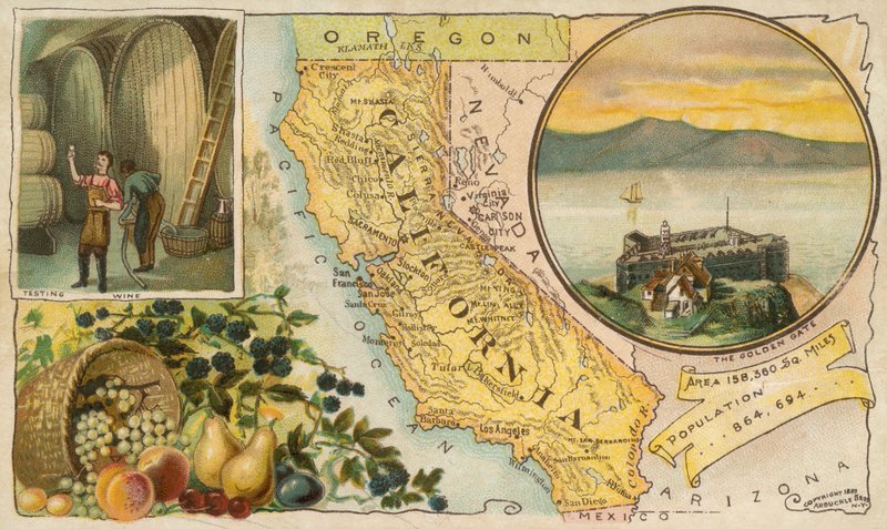 Kalifornien, USA von American School
